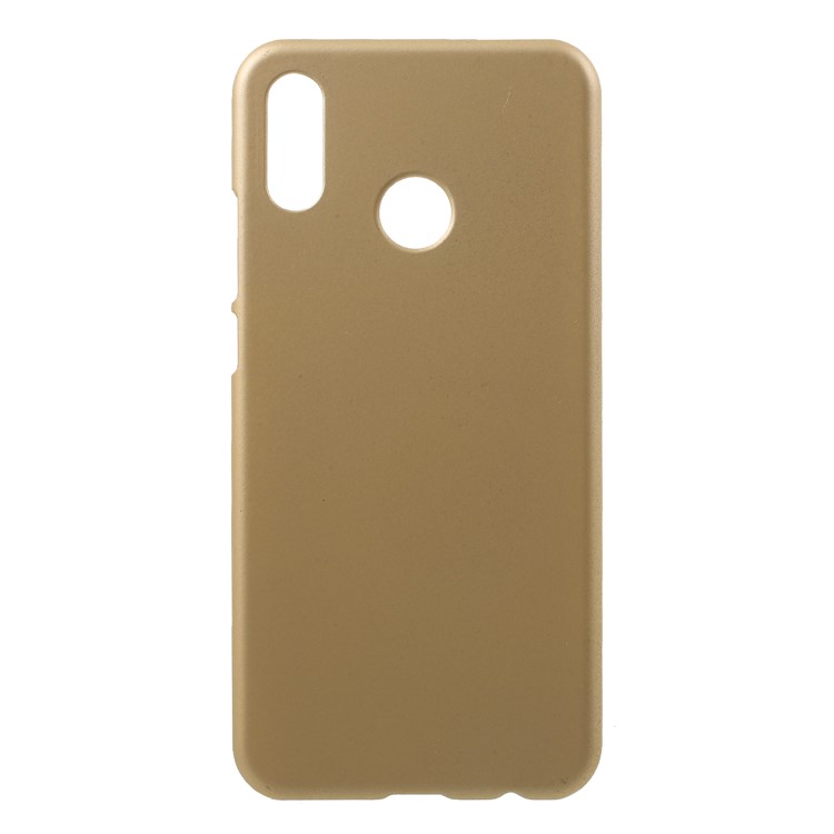 Rubberized Hard Cover Shell for Huawei P20 Lite / Nova 3e - Gold-1