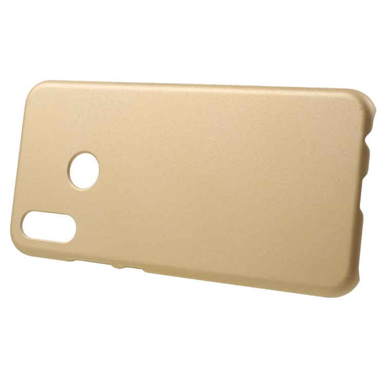 Rubberized Hard Cover Shell for Huawei P20 Lite / Nova 3e - Gold-2