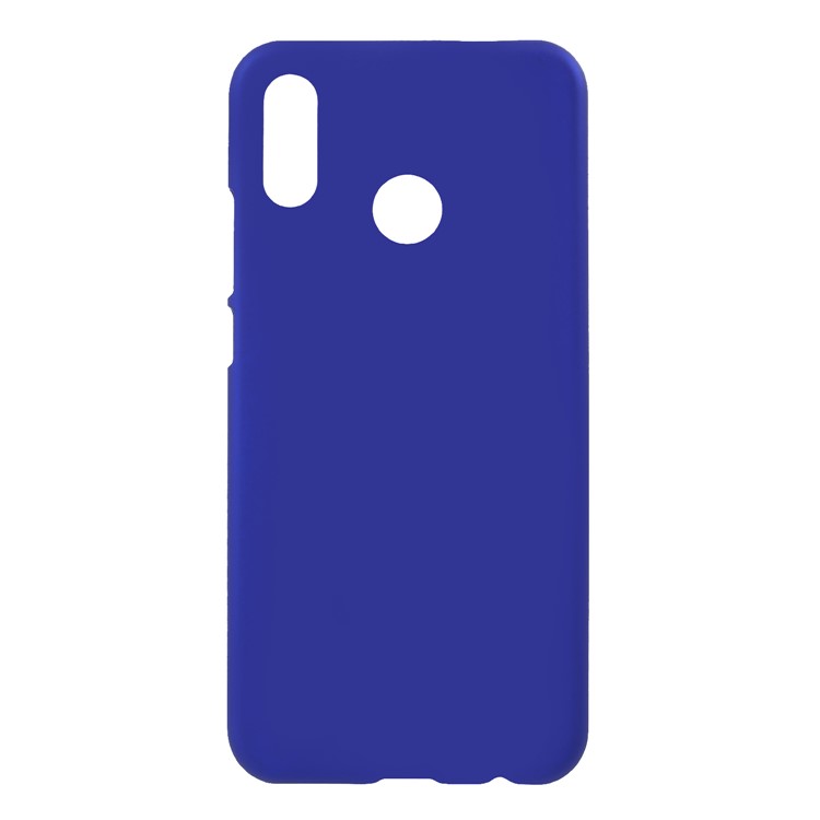 Rubberized Hard CaseAccessory for Huawei P20 Lite / Nova 3e - Dark Blue-1