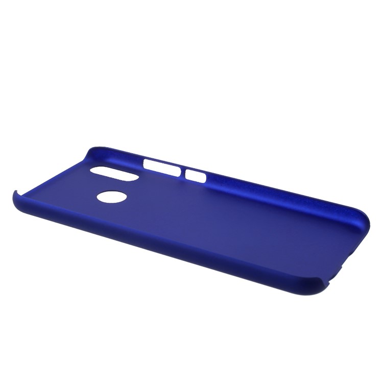 Rubberized Hard CaseAccessory for Huawei P20 Lite / Nova 3e - Dark Blue-3