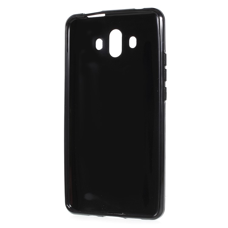 100Pcs/Set S Shape Carbon Fiber Brushed TPU Case for Huawei Mate 10 - Black-6