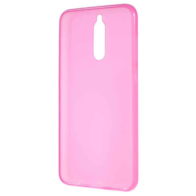 100Pcs/Set for Huawei Mate 10 Lite/nova 2i/Maimang 6/Honor 9i (India) Double-sided Matte Soft TPU Covers - Rose-3