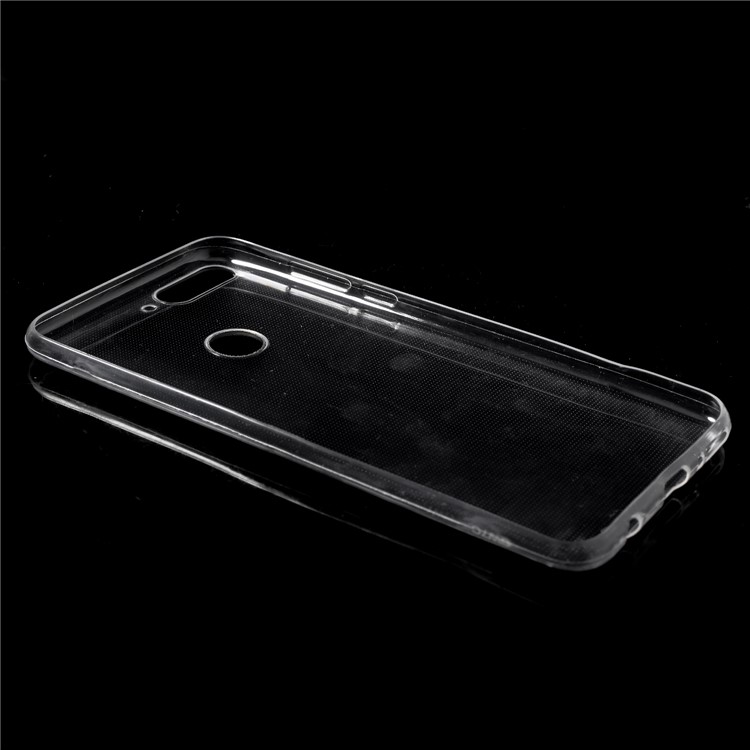 Crystal Clear TPU Mobile Phone Cover Case for Huawei Y7 Prime (2018) / Honor 7C / Enjoy 8-4