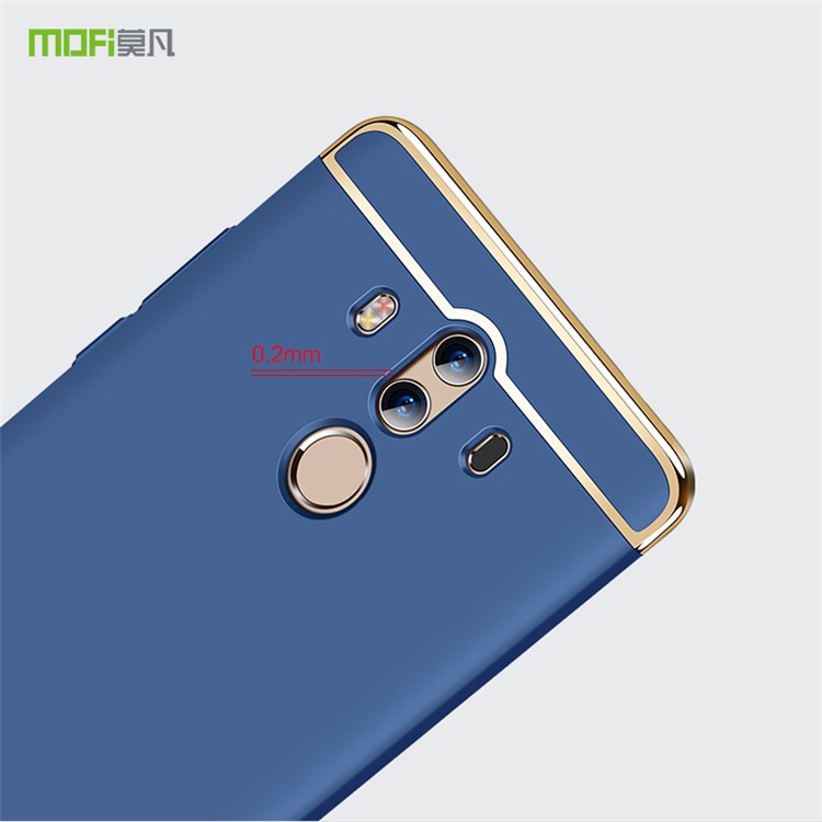 MOFI Guard Series Detachable 3-in-1 Electroplating PC Mobile Phone Cover for Huawei Mate 10 Pro - Blue-2