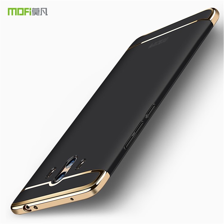 MOFI Guard Series for Huawei Mate 10 Detachable 3-in-1 Electroplating Plastic Case - Black-3