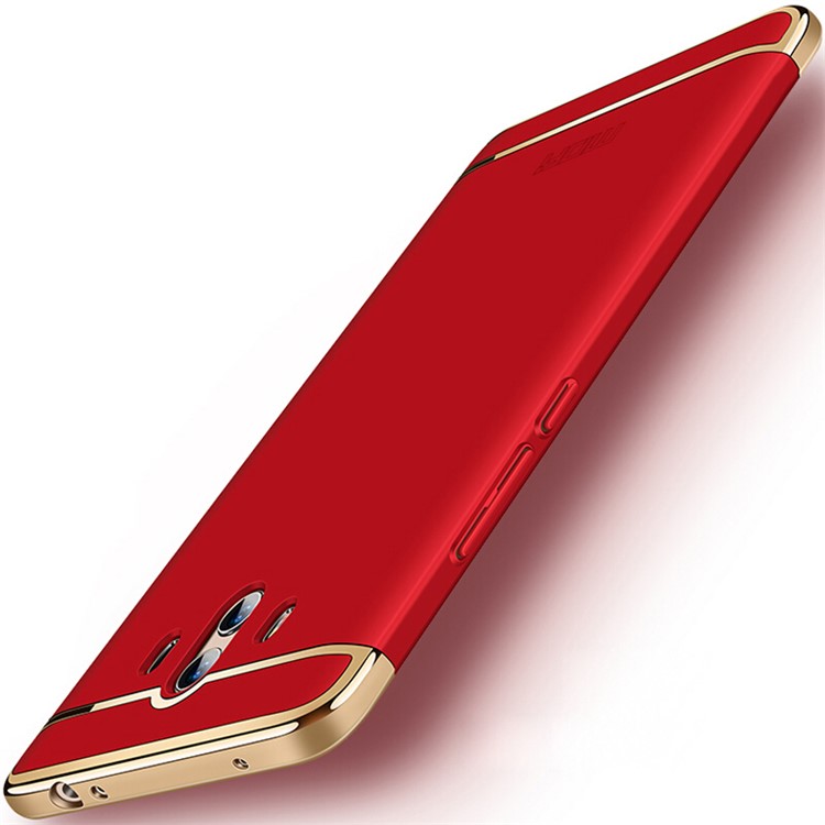 MOFI Guard Series for Huawei Mate 10 Detachable 3-in-1 Electroplating Plastic Cover - Red-1