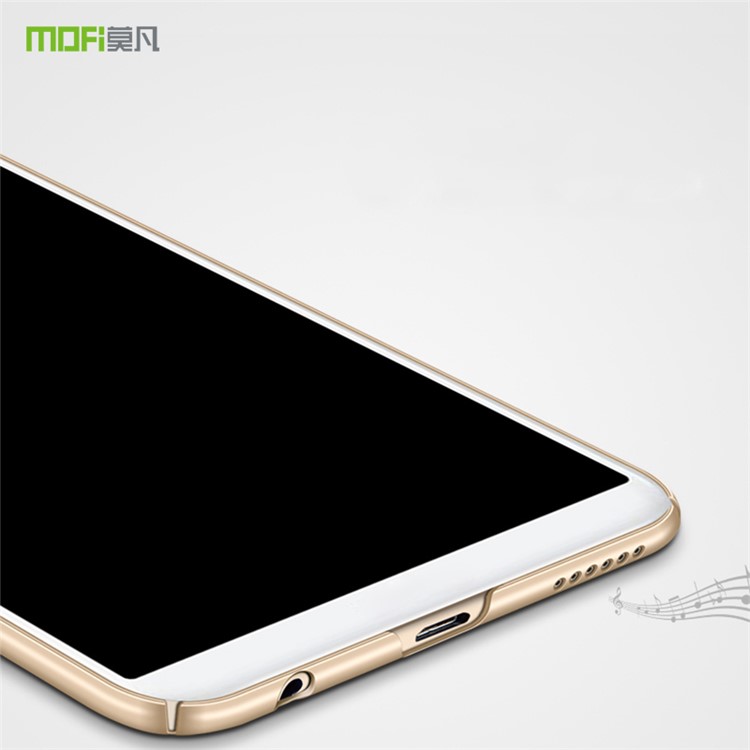 MOFI Shield Slim Frosted Hard Cell Phone Case for Huawei P20 Lite / Nova 3e - Gold-2
