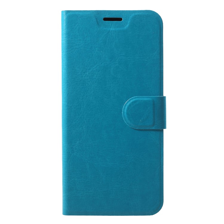Crazy Horse Texture Card Holder Leather Phone Case for Huawei P20 Pro - Blue-1