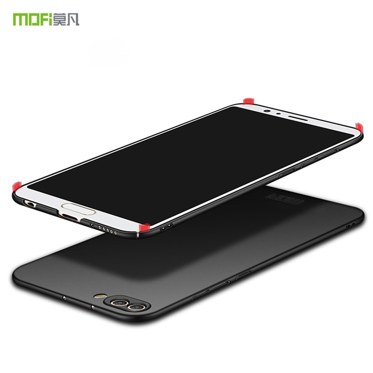 MOFI Shield Slim Frosted Hard Plastic Case for Huawei Honor V10/View 10 - Black-3