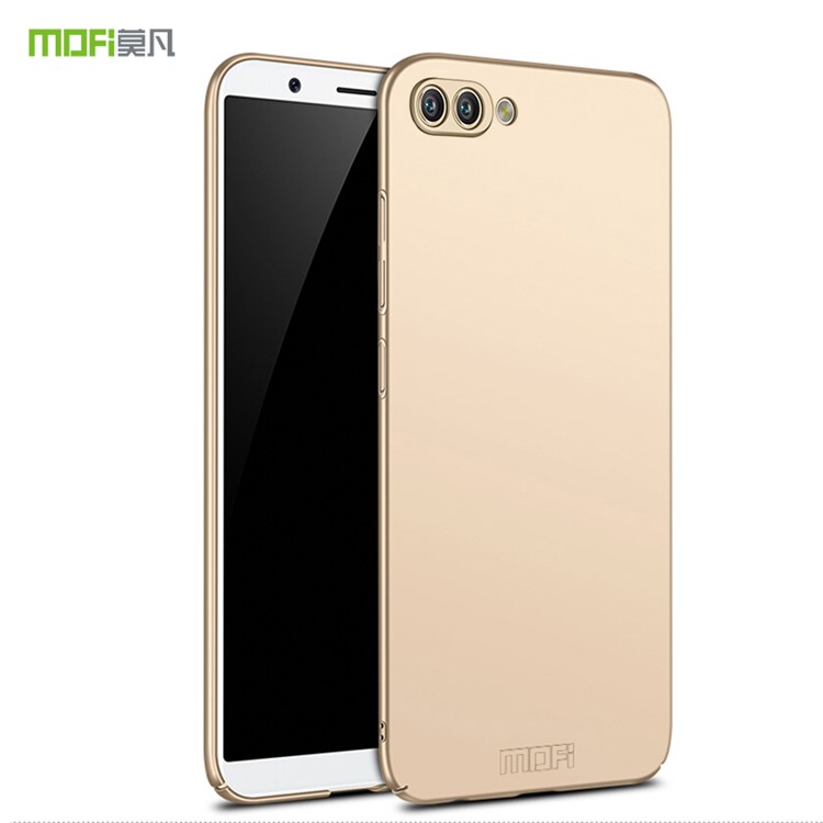 MOFI Shield Slim Frosted Hard Plastic Casing for Huawei Honor V10/View 10 - Gold-2