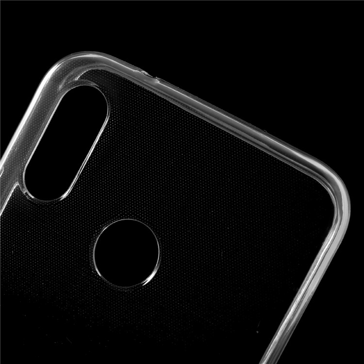 Accesorio De La Caja Del Teléfono Celular Cristalino De TPU Para Huawei P20 Lite / Nova 3e-3