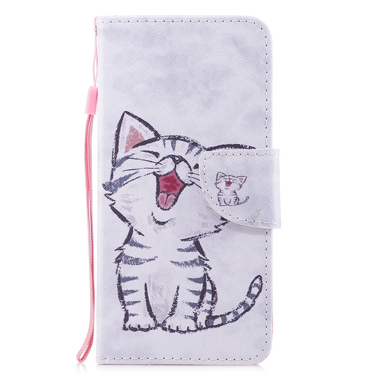 Pattern Printing Wallet Leather Case for Huawei Mate 10 Lite/nova 2i/Maimang 6/Honor 9i (India) - Cat-2
