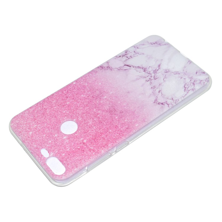 Pattern Printing TPU Mobile Case for Huawei Honor 9 Lite / Youth Edition - Marble Pattern-4
