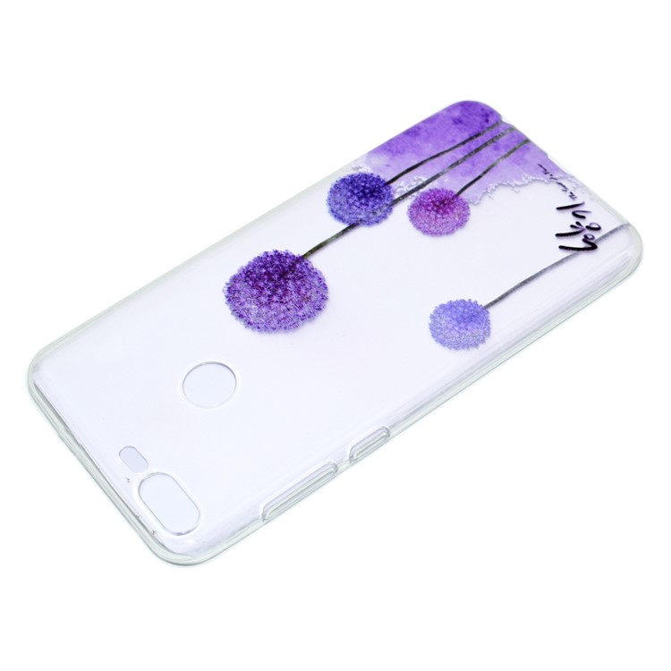 Pattern Printing TPU Mobile Shell for Huawei Honor 9 Lite / Youth Edition - Dandelion-4