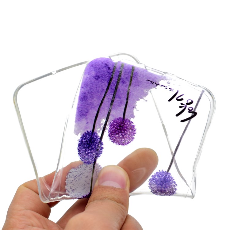 Pattern Printing TPU Mobile Shell for Huawei Honor 9 Lite / Youth Edition - Dandelion-5