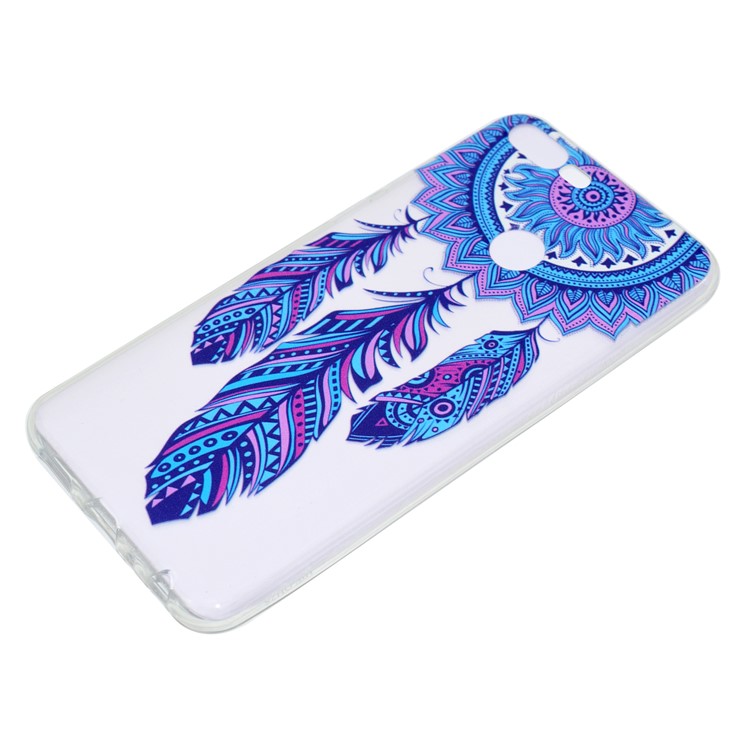 Pattern Printing TPU Mobile Phone Casing for Huawei Honor 9 Lite / Youth Edition - Dream Catcher-3