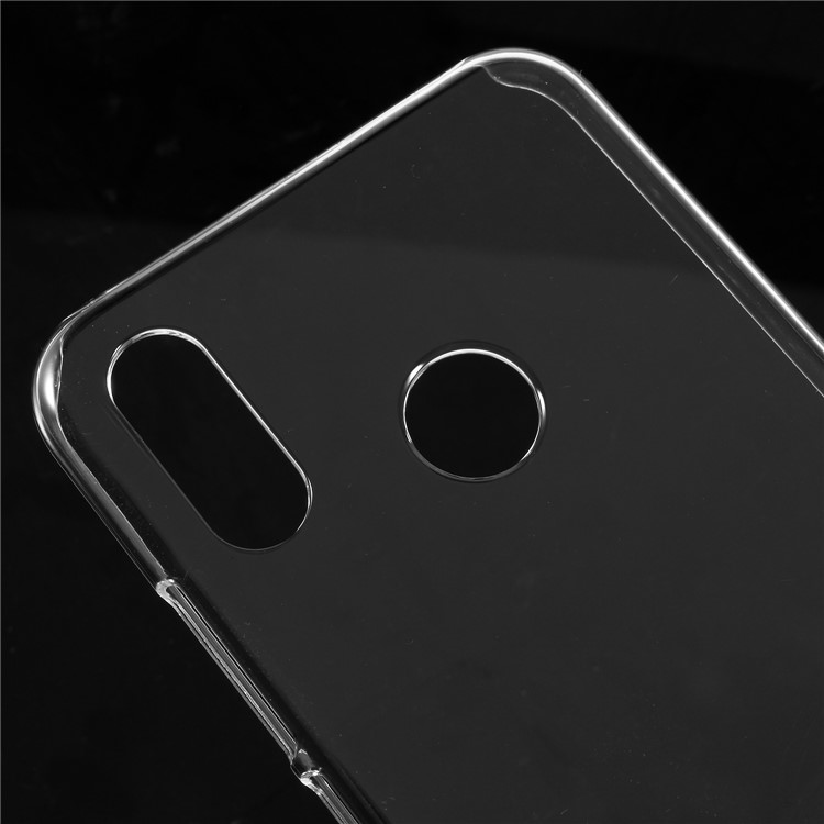 100pcs / Set Funda Protectora De Plástico Duro De Cristal Cristalino Para Huawei P20 Lite / NOVA 3E