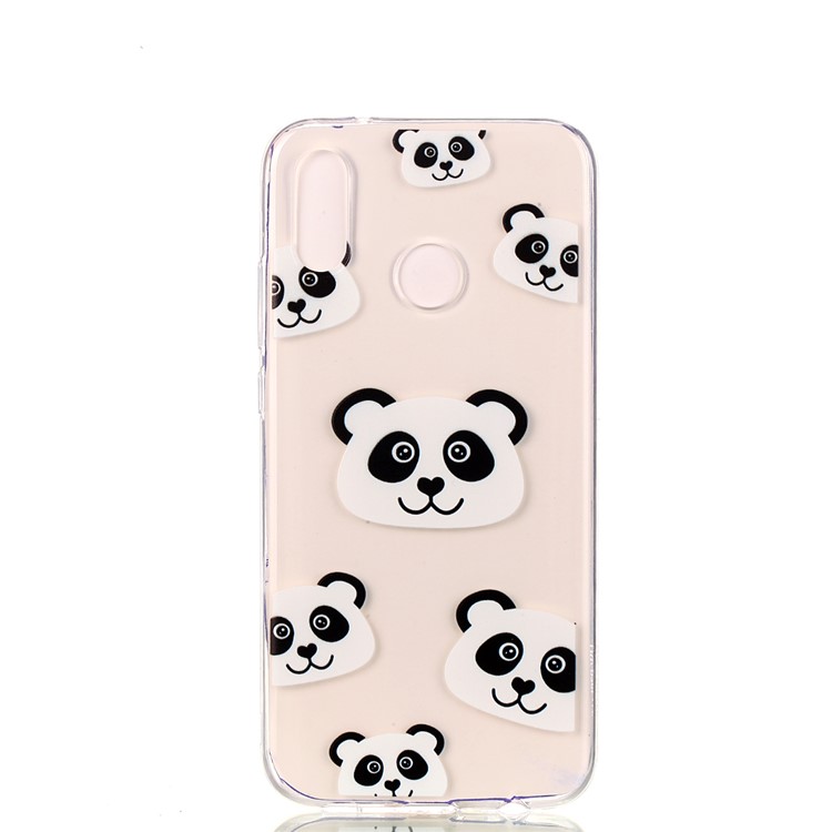 Pattern Printing TPU Shell Cover Case for Huawei P20 Lite / Nova 3e - Panda Pattern-2