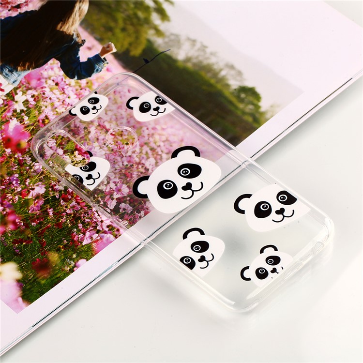 Pattern Printing TPU Shell Cover Case for Huawei P20 Lite / Nova 3e - Panda Pattern-5