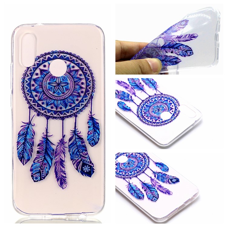Pattern Printing TPU Case Accessory for Huawei P20 Lite / Nova 3e - Dream Catcher-1