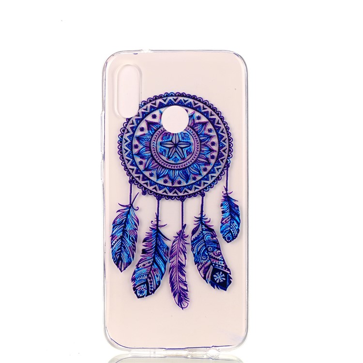 Pattern Printing TPU Case Accessory for Huawei P20 Lite / Nova 3e - Dream Catcher-2