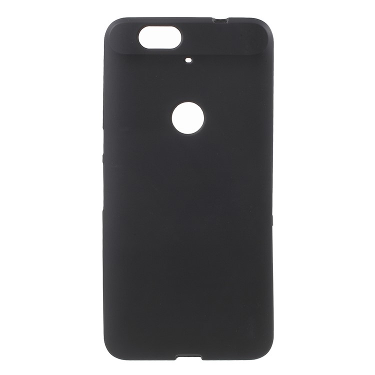 Double-sided Frosted TPU Case for Huawei Nexus 6P - Black-1