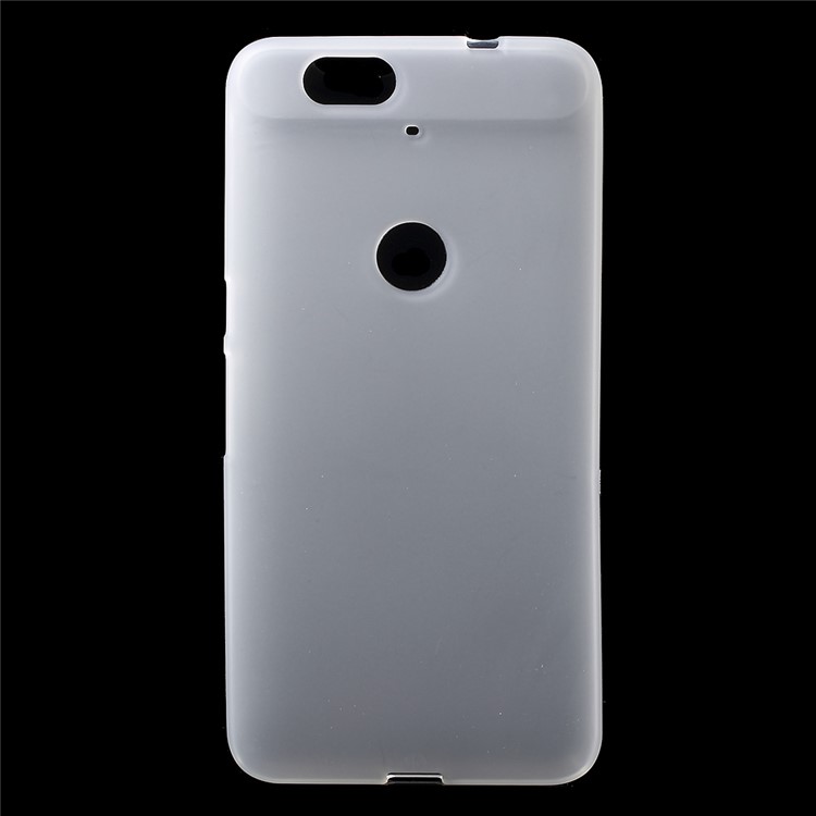 Double-sided Frosted TPU Shell Case for Huawei Nexus 6P - White-1