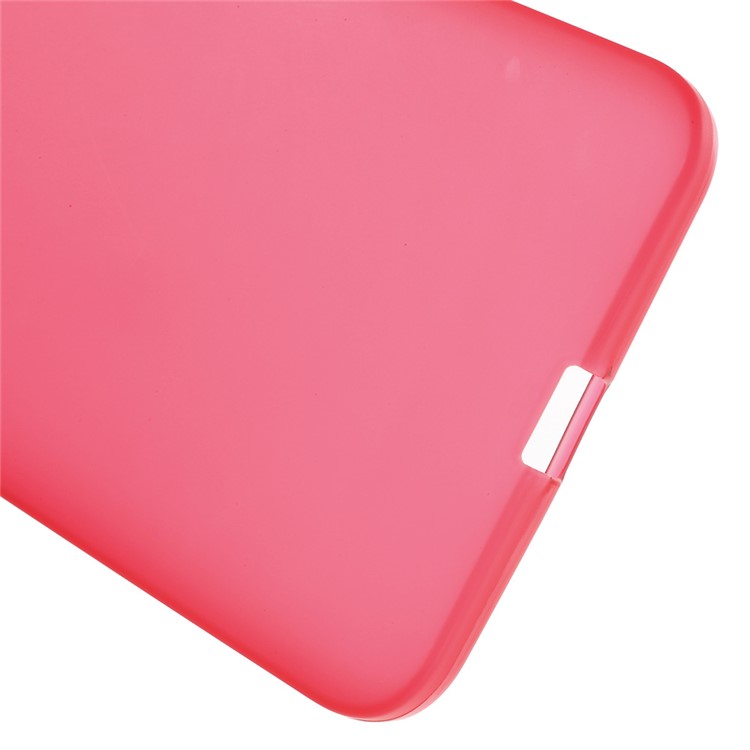 Double-sided Frosted TPU Cover Case for Huawei Nexus 6P - Red-4