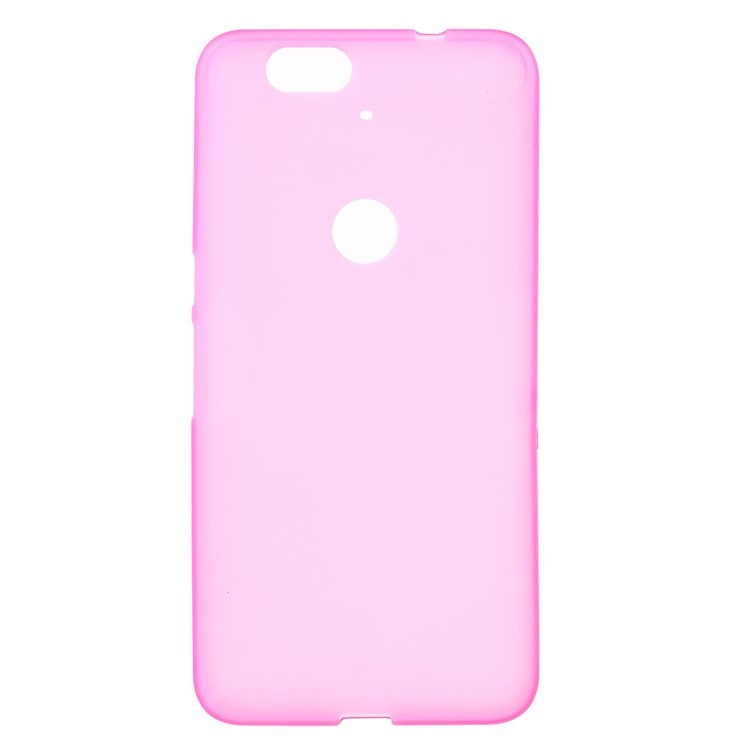Double-sided Frosted TPU Case Cover for Huawei Nexus 6P - Rose-1