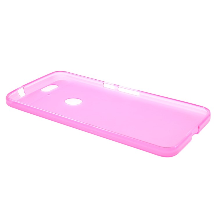 Double-sided Frosted TPU Case Cover for Huawei Nexus 6P - Rose-3