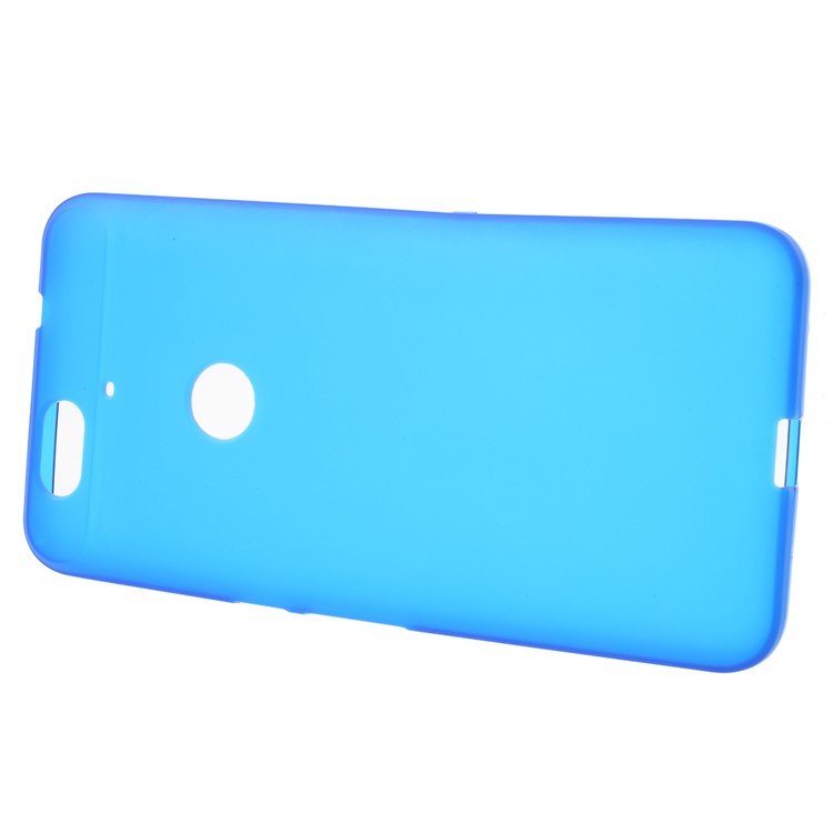 Double-sided Frosted TPU Gel Case for Huawei Nexus 6P - Blue-2