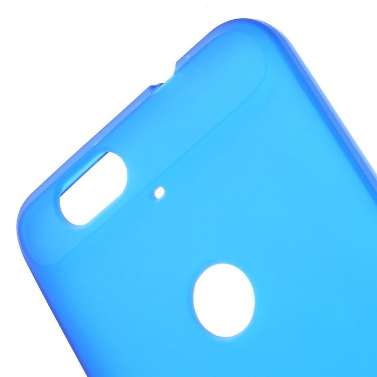 Double-sided Frosted TPU Gel Case for Huawei Nexus 6P - Blue-5