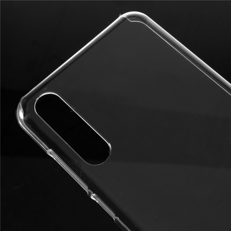 100Pcs/Set Crystal Clear Hard Plastic Protector Cover Case for Huawei P20 Pro-3