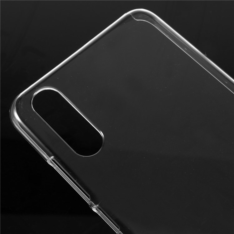 100Pcs/Set Crystal Clear Hard Plastic Cell Phone Case for Huawei P20-3