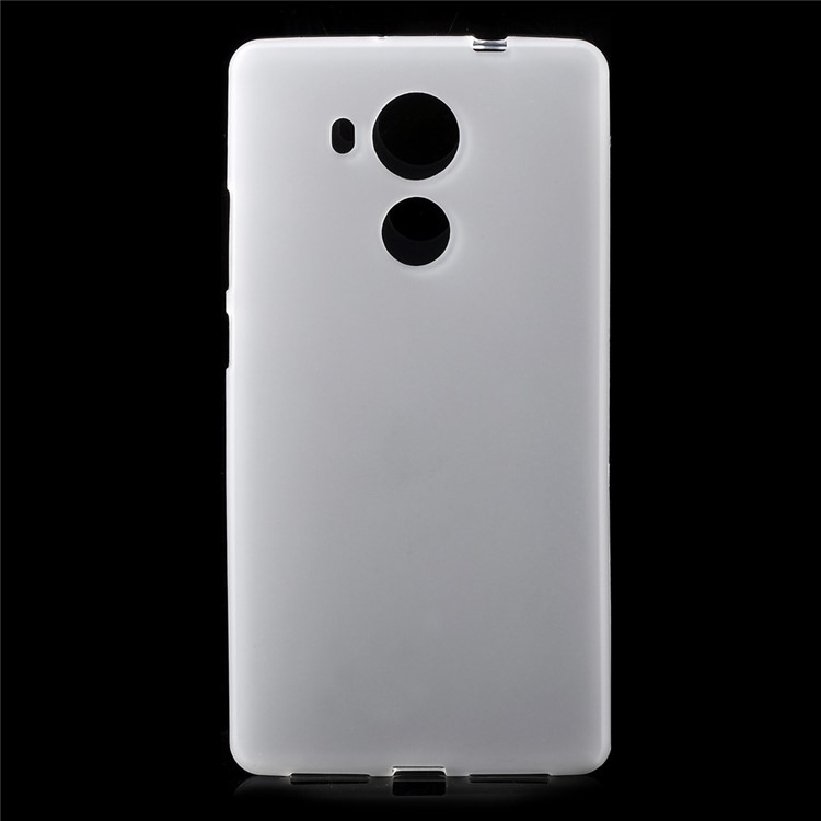 Double-sided Matte TPU Gel Case for Huawei Mate 8 / Ascend Mate8 - White-1