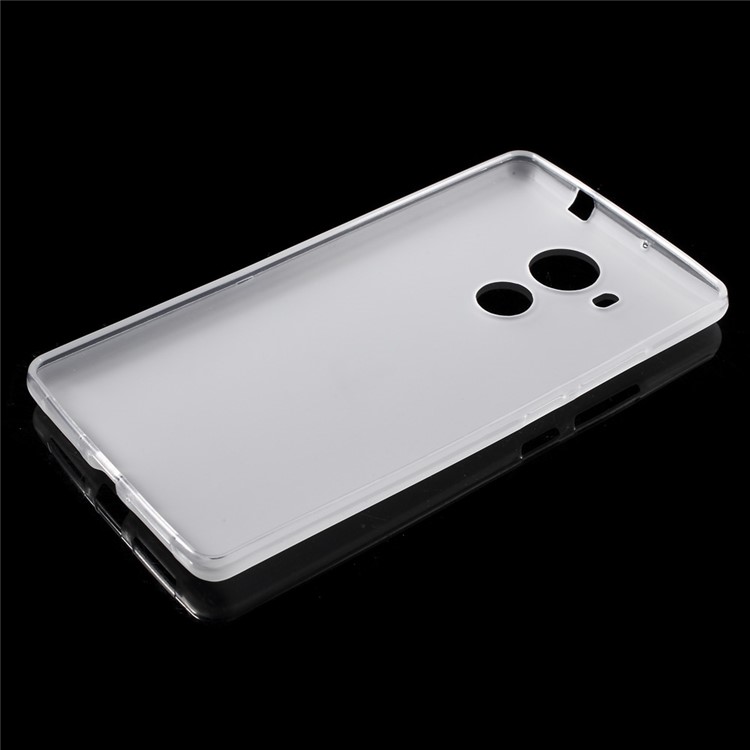 Double-sided Matte TPU Gel Case for Huawei Mate 8 / Ascend Mate8 - White-3