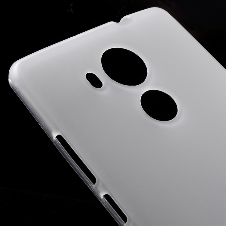 Double-sided Matte TPU Gel Case for Huawei Mate 8 / Ascend Mate8 - White-4