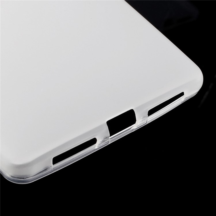 Double-sided Matte TPU Gel Case for Huawei Mate 8 / Ascend Mate8 - White-5