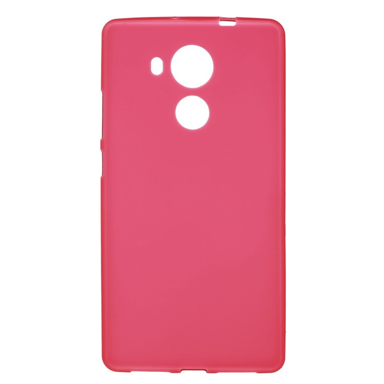 Double-sided Matte TPU Back Case for Huawei Mate 8 / Ascend Mate8 - Red-1