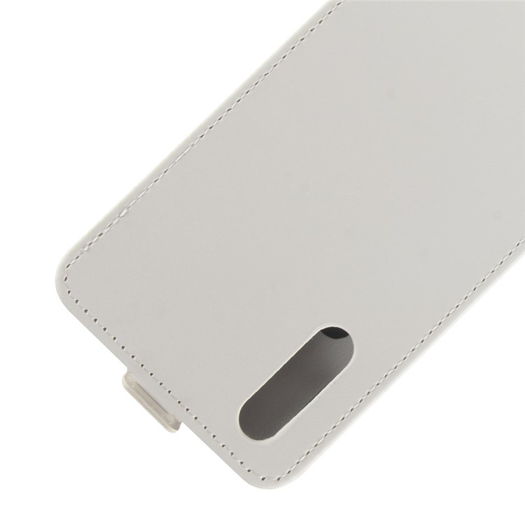 Crazy Horse Crazy Horse Vertical Leather Card Holder Shell for Huawei P20 - White-2