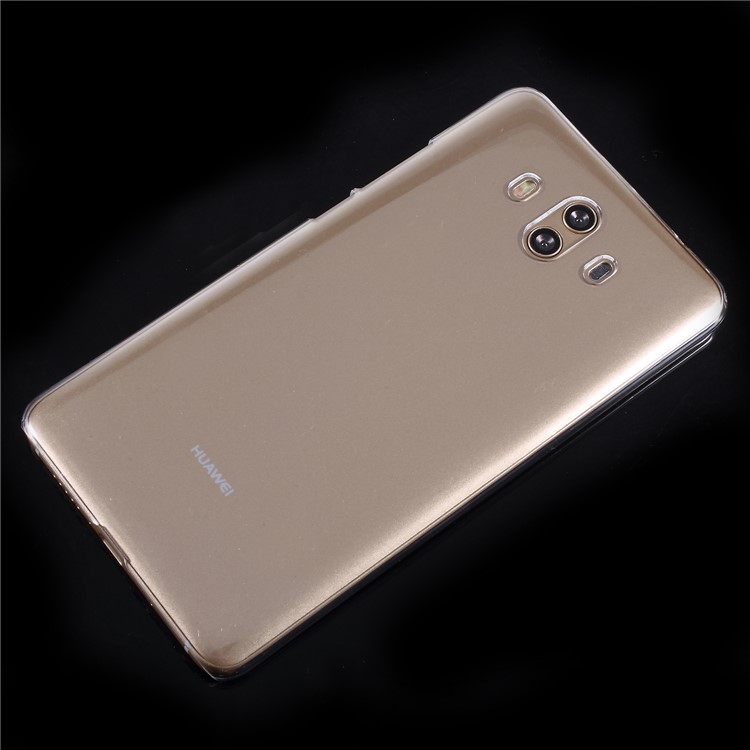 100Pcs/Set Crystal Clear Hard Plastic Protector Case for Huawei Mate 10-1