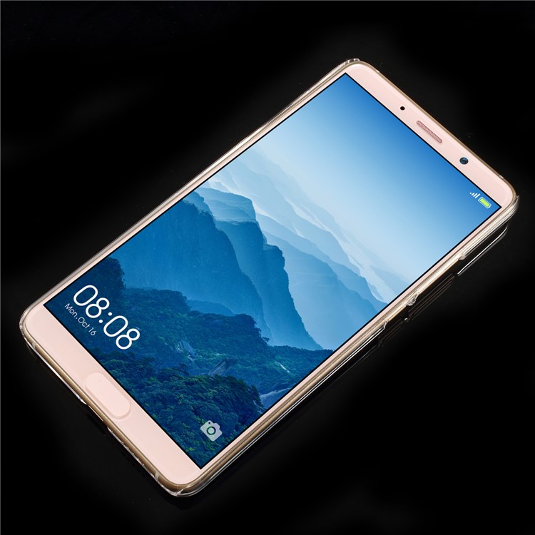 100Pcs/Set Crystal Clear Hard Plastic Protector Case for Huawei Mate 10-2