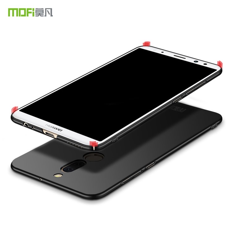 MOFI Shield Frosted Ultra-thin Plastic Mobile Case for Huawei Mate 10 Lite / nova 2i / Maimang 6 / Honor 9i (India) - Black-2