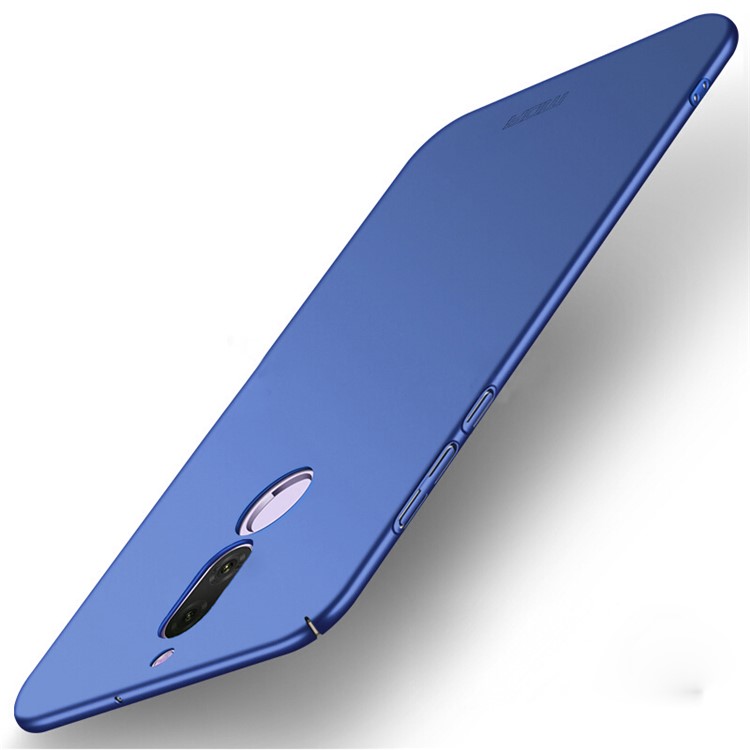 MOFI Shield Frosted Ultra-thin Plastic Phone Cover for Huawei Mate 10 Lite / nova 2i / Maimang 6 / Honor 9i (India) - Dark Blue-1