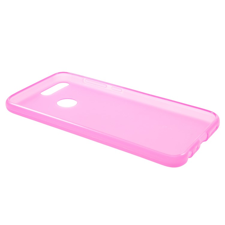 Double-sided Matte TPU Gel Back Phone Shell for Huawei P Smart / Enjoy 7S - Pink-4