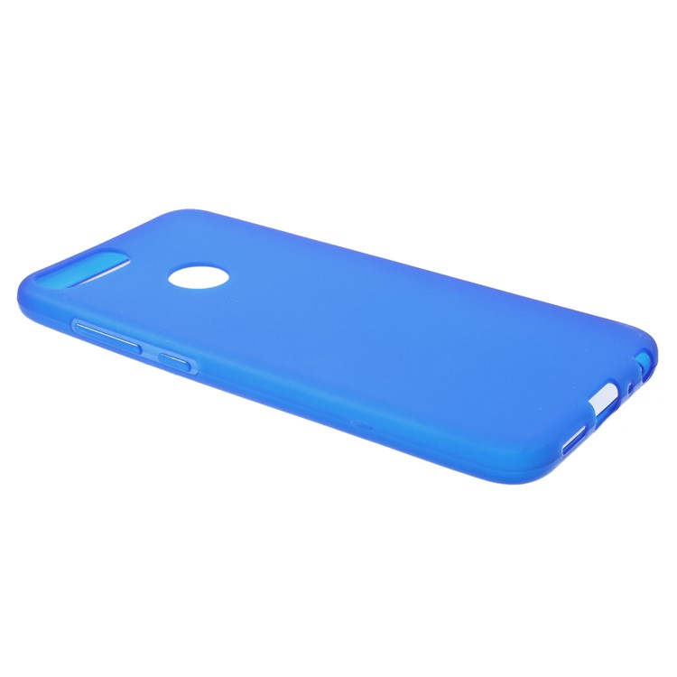Double-sided Matte TPU Mobile Case for Huawei P Smart / Enjoy 7S - Blue-3