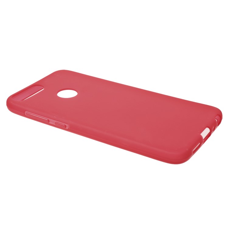 100Pcs Double-sided Matte TPU Cover for Huawei P Smart/Enjoy 7S - Red-3