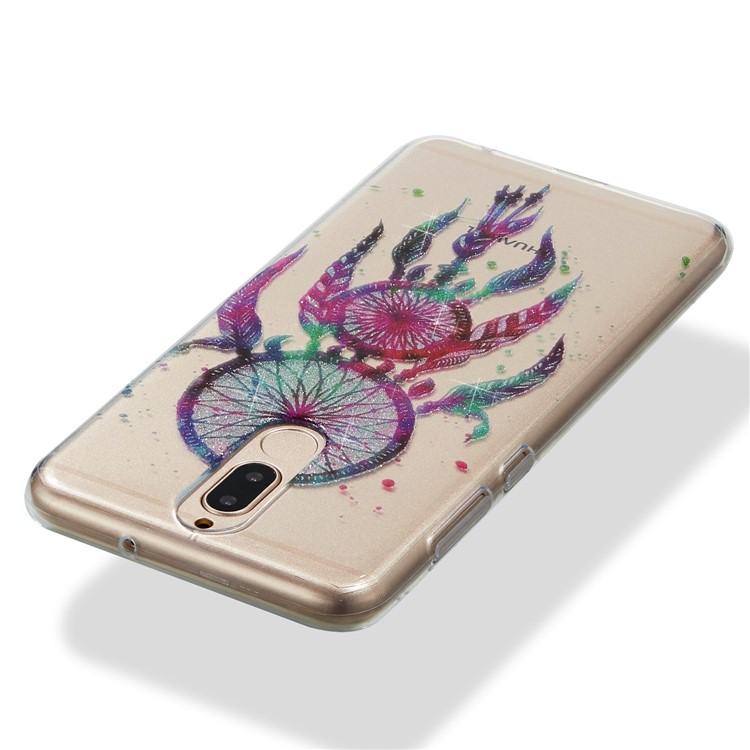Glitter Powder IMD TPU Cover for Huawei Mate 10 Lite / nova 2i / Maimang 6 / Honor 9i (India) - Dream Catcher-4