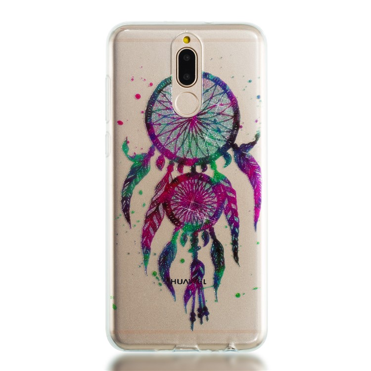Glitter Powder IMD TPU Cover for Huawei Mate 10 Lite / nova 2i / Maimang 6 / Honor 9i (India) - Dream Catcher-5