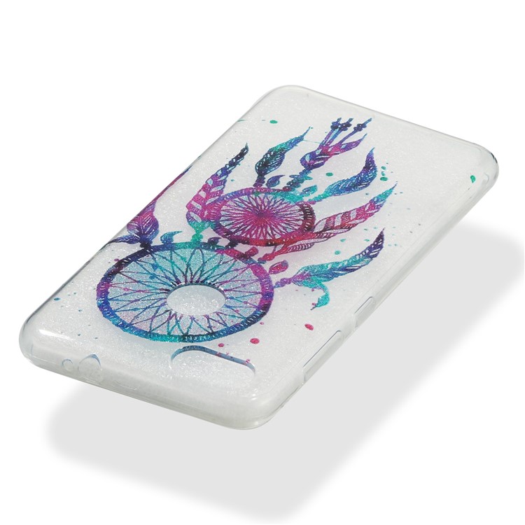 IMD Glitter Powder TPU Cell Phone Cover for Huawei P9 lite mini / Y6 Pro (2017) / Enjoy 7 - Dream Catcher-4